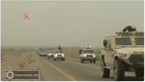 قوات التحالف العربي وألوية العمالقة تدفع بتعزيزات عسكرية كبيرة نحو الحديدة (فيديو)