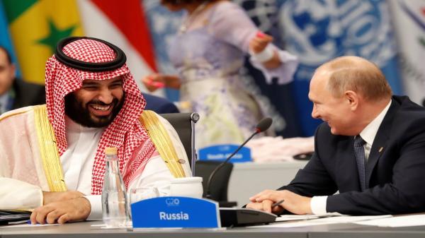 صور محمد بن سلمان مع قادة رؤساء دول مجموعة العشرين تثير غضب قناة الجزيرة وقطر (شاهد)