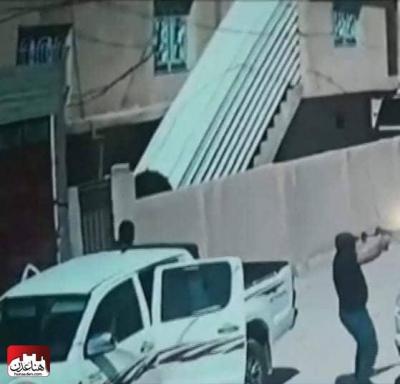 شاهد اول صورة للمسلحين اثناء اغتيالهم أمام وخطيب مسجد في عدن
