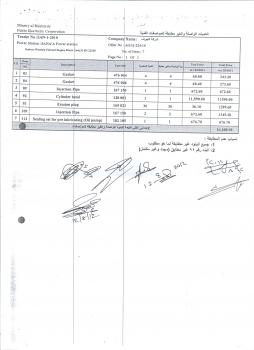 بالوثائق : (3) صفقات لمناقصات قطع غيار في الكهرباء ذهبت لشركة غير مؤهلة ولا تمتلك تخويلاً من الشركة المصنعة