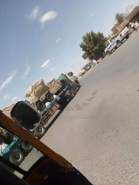 الجيش المصري يدخل الاراضي السودانية ونقل معدات عسكرية (صور)