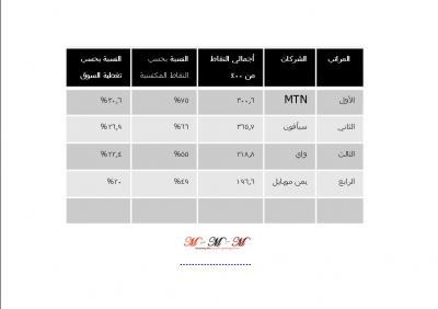 الصورة الثانية - النتائج النهائية للدراسة بحسب المعايير