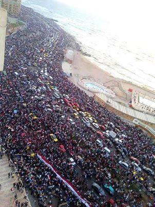 الاسكندرية الآن .. تأيدا لمرسي