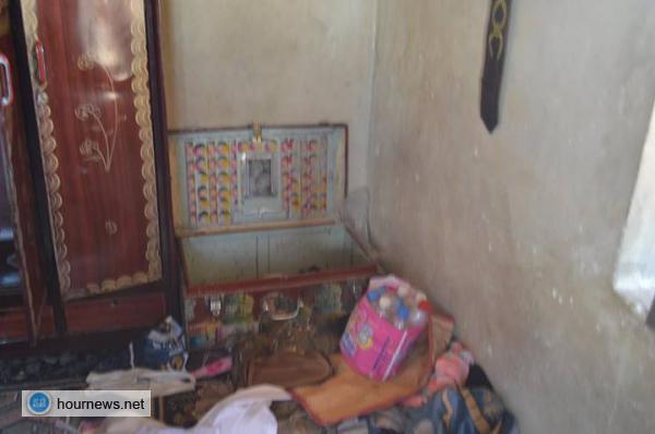 قبيلة همدان: بالصور مليشيا الحوثي سرقت محتويات منازلنا التي لم تفجرها