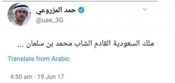 مقرب من ولي عهد أبوظبي يؤكد الإطاحة بالأمير محمد بن نايف