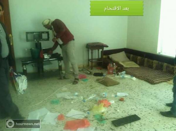 اليمن : شاهد بالصور صحيفة اليمن اليوم قبل وبعد النهب من جماعة الحوثي بصنعاء